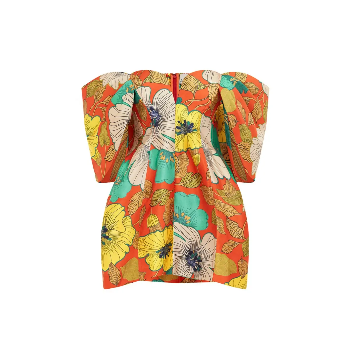 Alemais Piato Sculpt Mini Dress in Floral Size AU 10 - Image 5