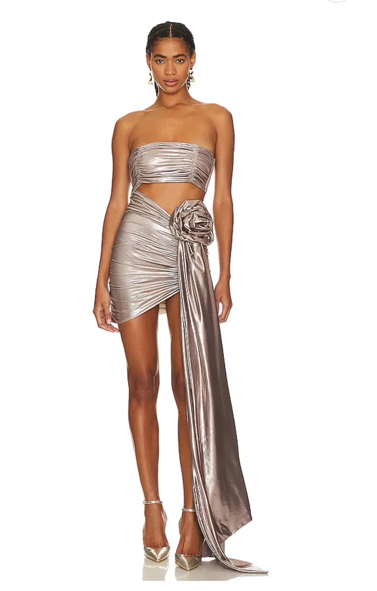 Mia Mini Dress in Copper Bahia Maria - Image 1