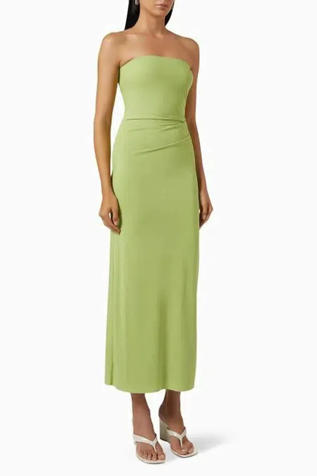 Bec & Bridge Myla Strapless Dress Lime Green Size 10 - Image 2