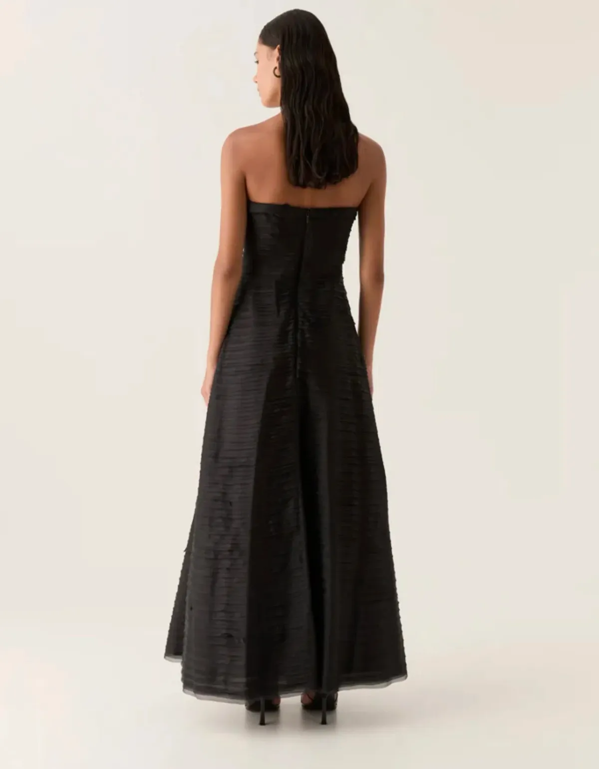 AJE Soundscape Maxi Dress Black Size AU 8  - Image 3