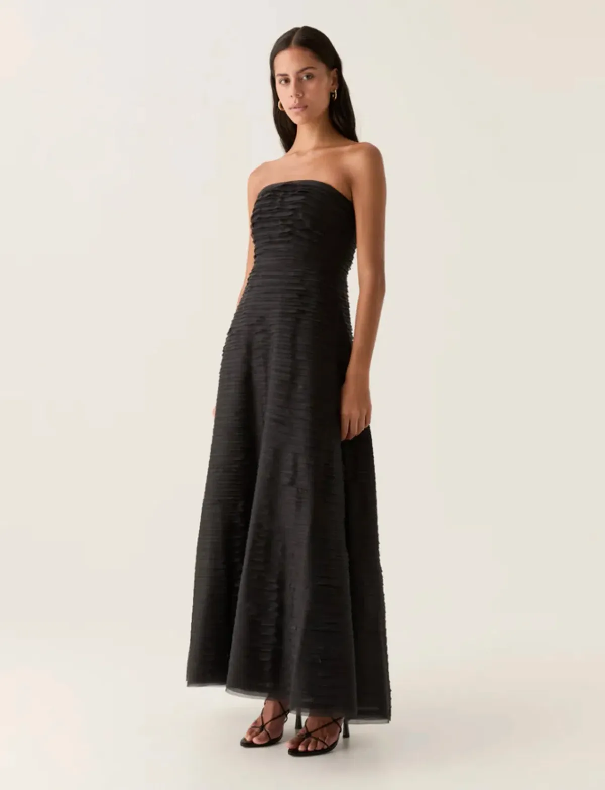 AJE Soundscape Maxi Dress Black Size AU 8  - Image 1