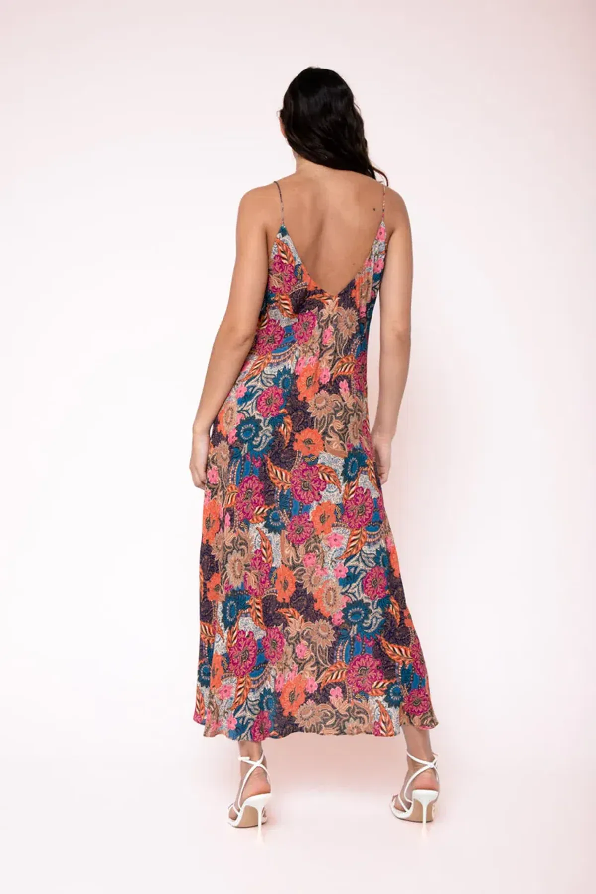 Kachel Lina Midi Slip Dress in Enchanted Garden Size M / AU 10 - Image 3