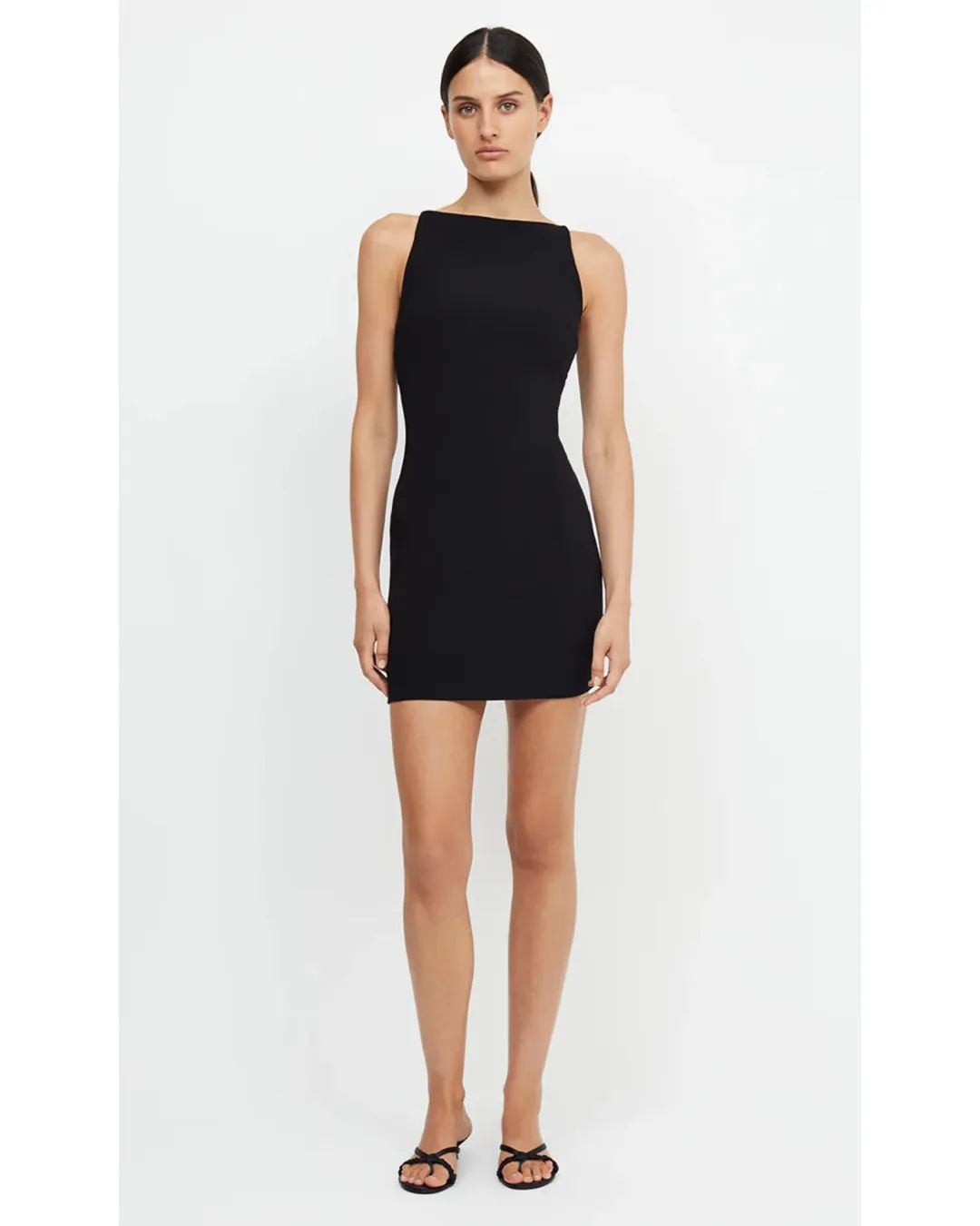 Bec & Bridge Clover Mini Dress Black Size AU 8  for rent on The Volte - main image