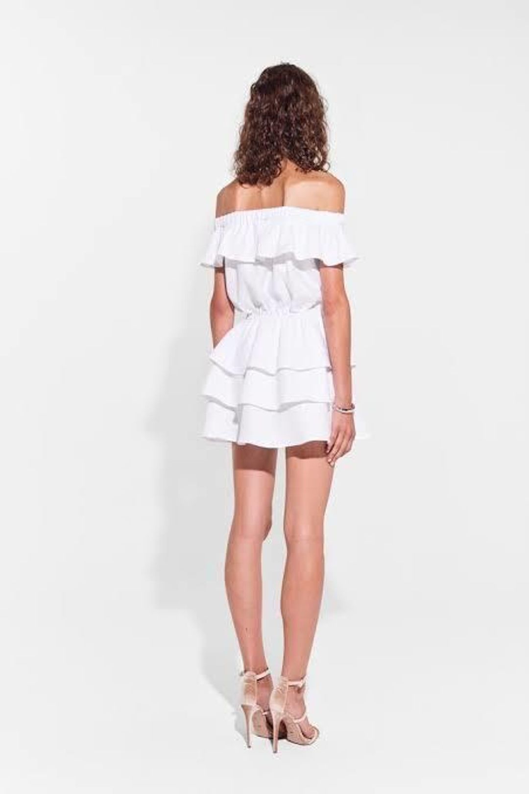 Sir the Label Stefi Dress White | AU 8 for rent on The Volte - main image