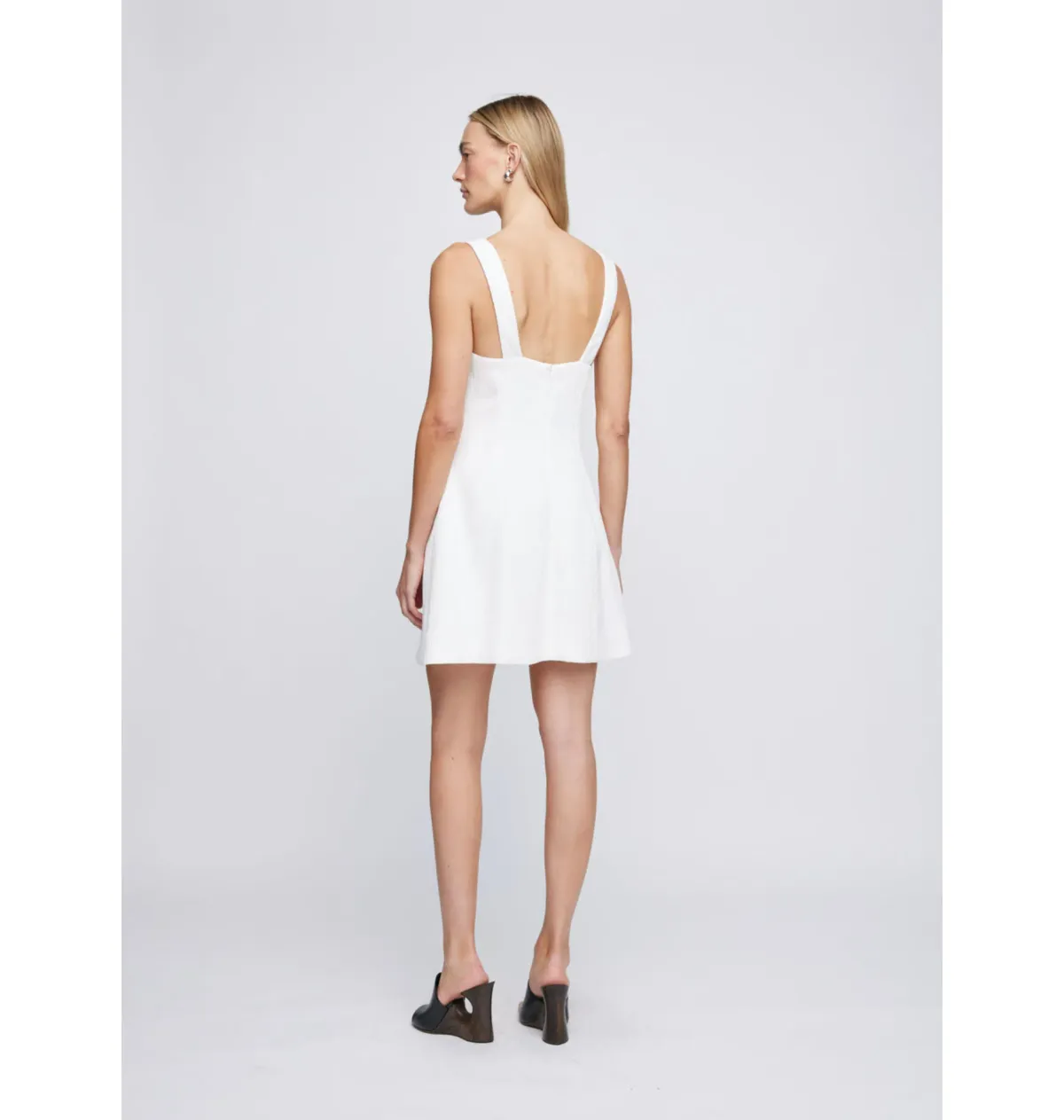 Anna Quan Riona Carta Mini Dress White Size L / AU 12  - Image 3