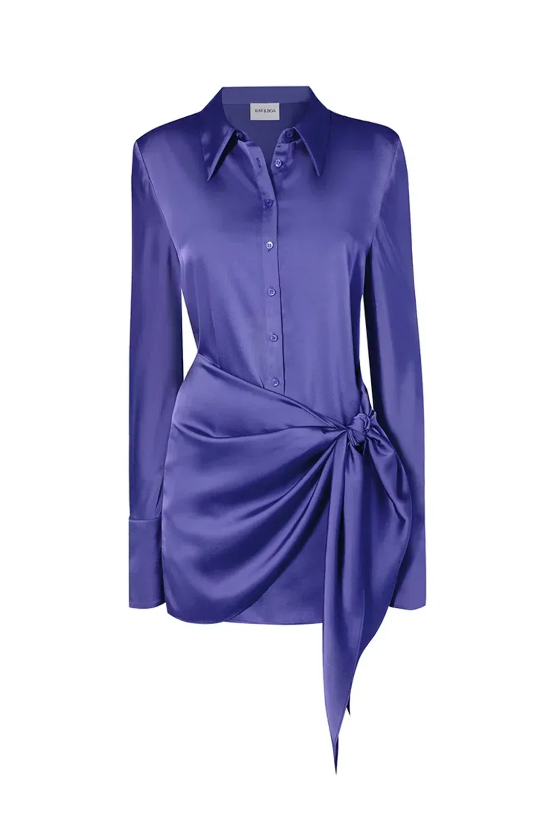 Rat & Boa Alanis Mini Dress Blue  Size XXS / AU 4 for rent on The Volte - main image