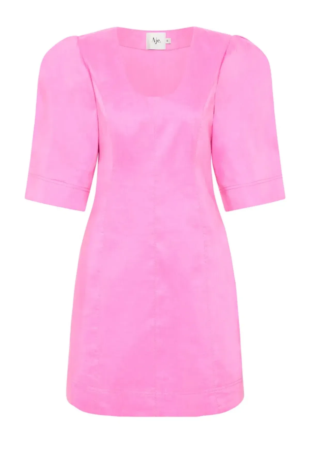 Aje Hunter Twisted Mini Dress Pink Size 10 - Image 5