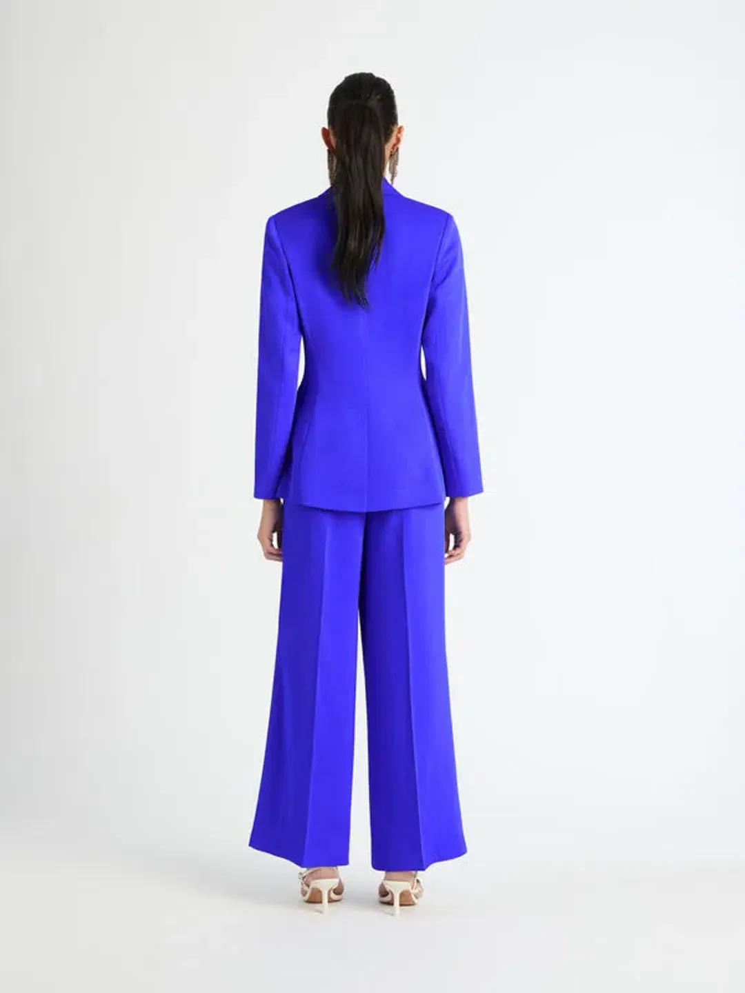 Sheike Lillian Jacket & Pants Set in Cobalt Blue Size 6 for rent on The Volte - main image