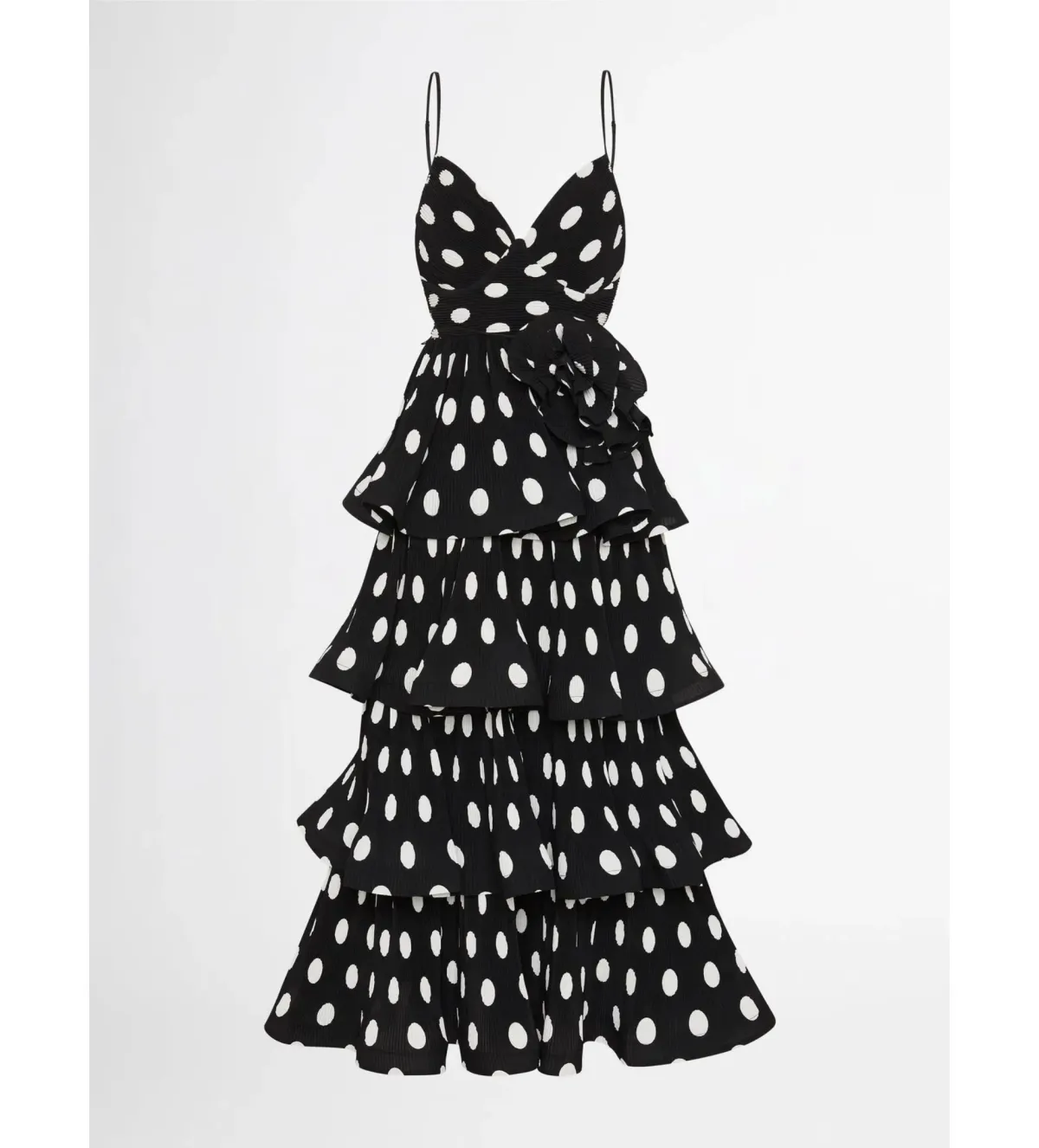 Sheike Julia Polka Dot Dress Black Size 6  - Image 3