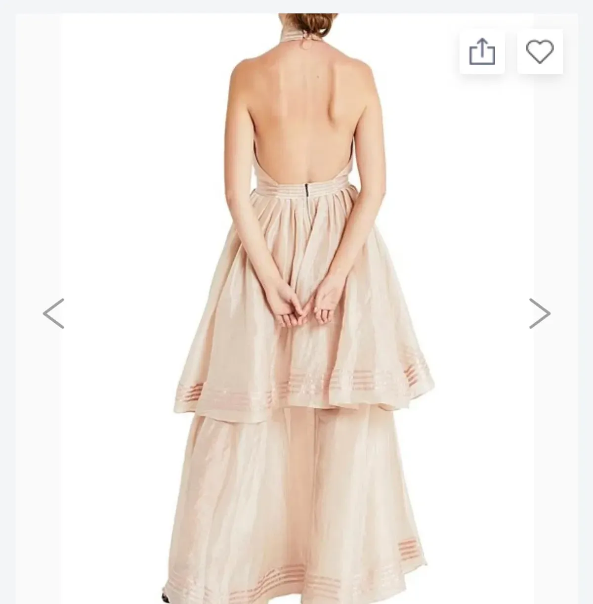 Aje Sienna Maxi Dress Hot Pink Size 16 - Image 3