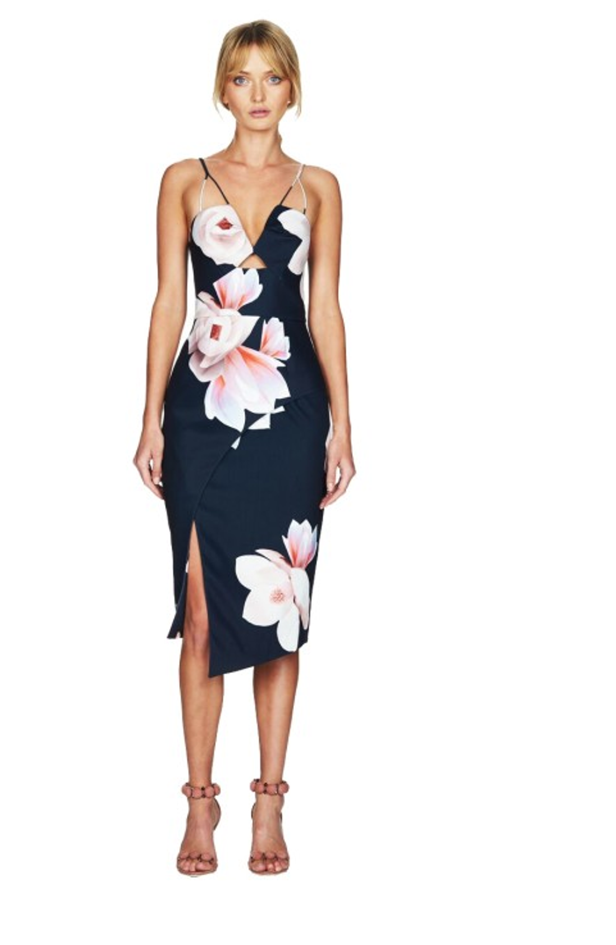 FLORAL AFFAIR PRINT FLORAL AFFAIR MIDI DRESS - TALULAH - Image 1