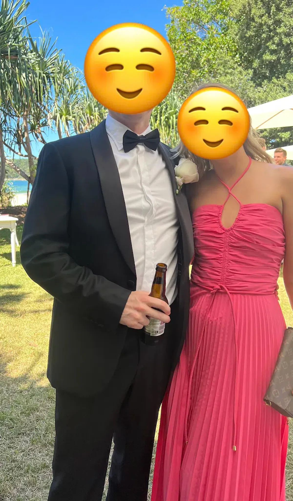 Rebecca Vallance Rosa Halter Dress Pink Size 8 - Image 2