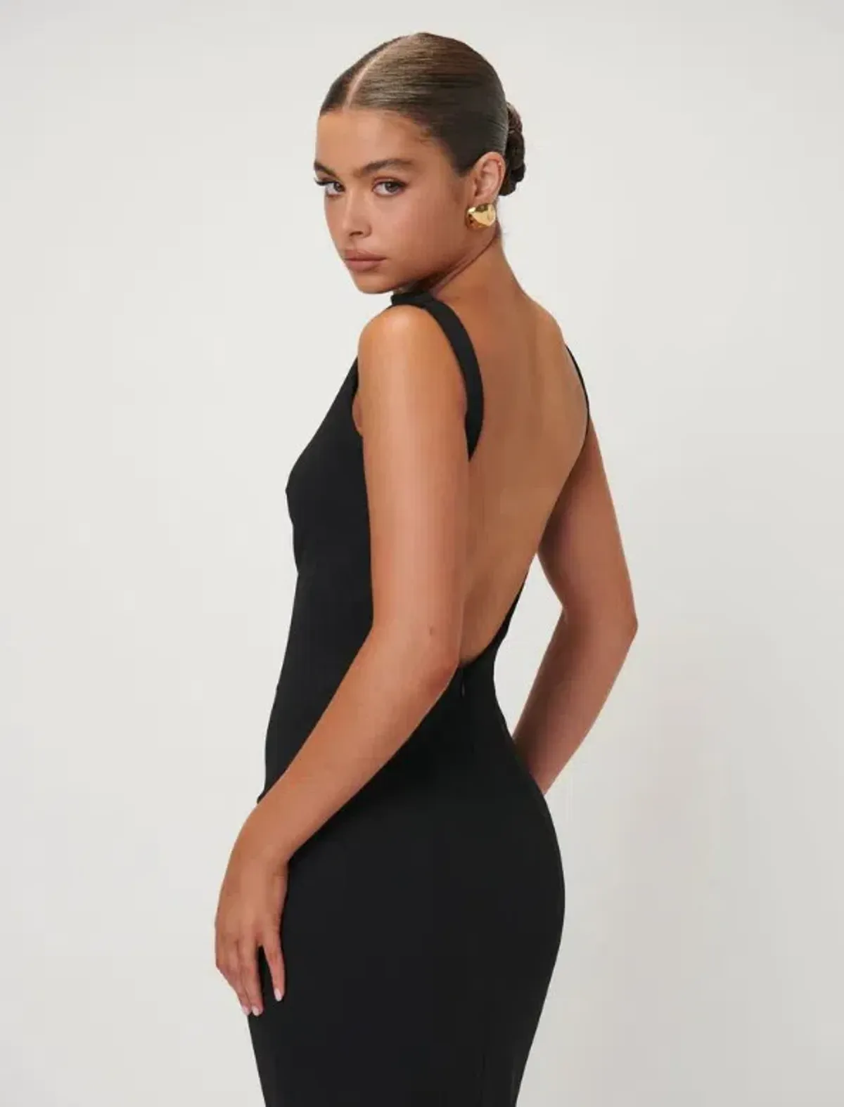 Effie Kats Verona Gown Dress Black Size 6 - Image 2