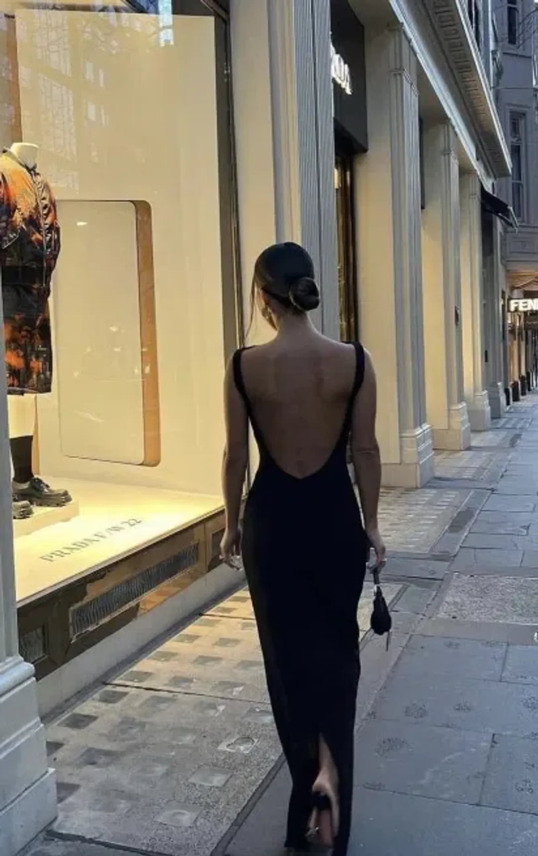 Effie Kats Verona Gown Dress Black Size 6 for rent on The Volte - main image