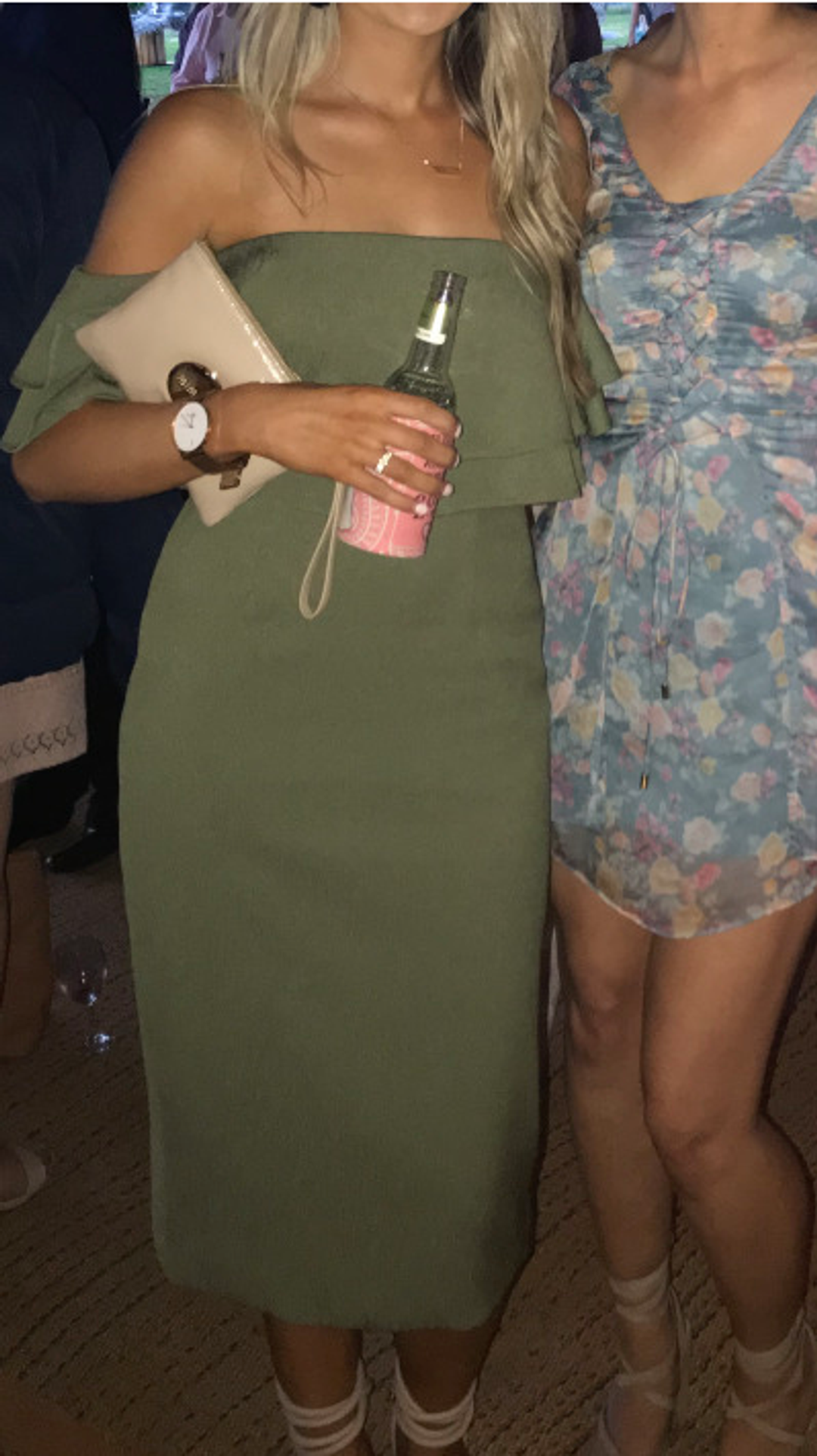 Keepsake the Label Two Fold Dress Green Size 8 for rent on The Volte - main image