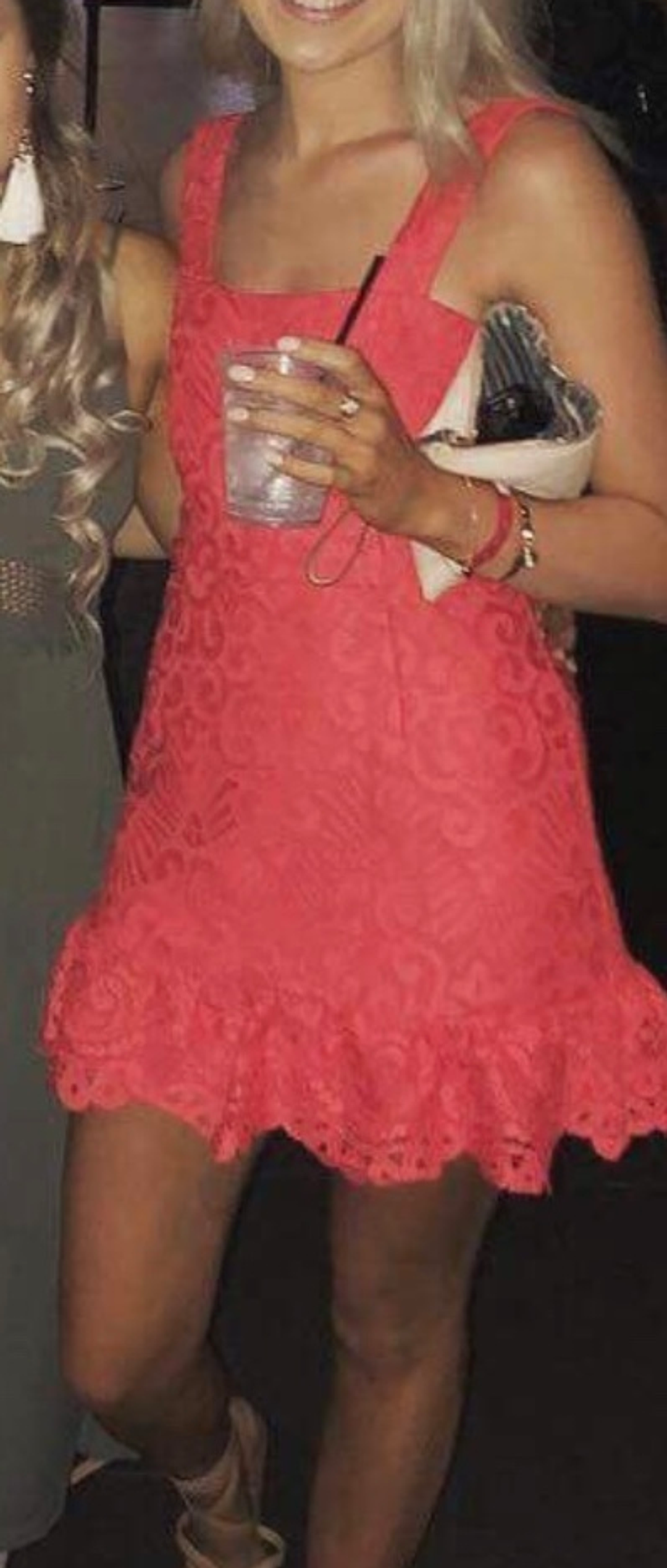 Kookai Louisa Lace Dress for rent on The Volte - main image