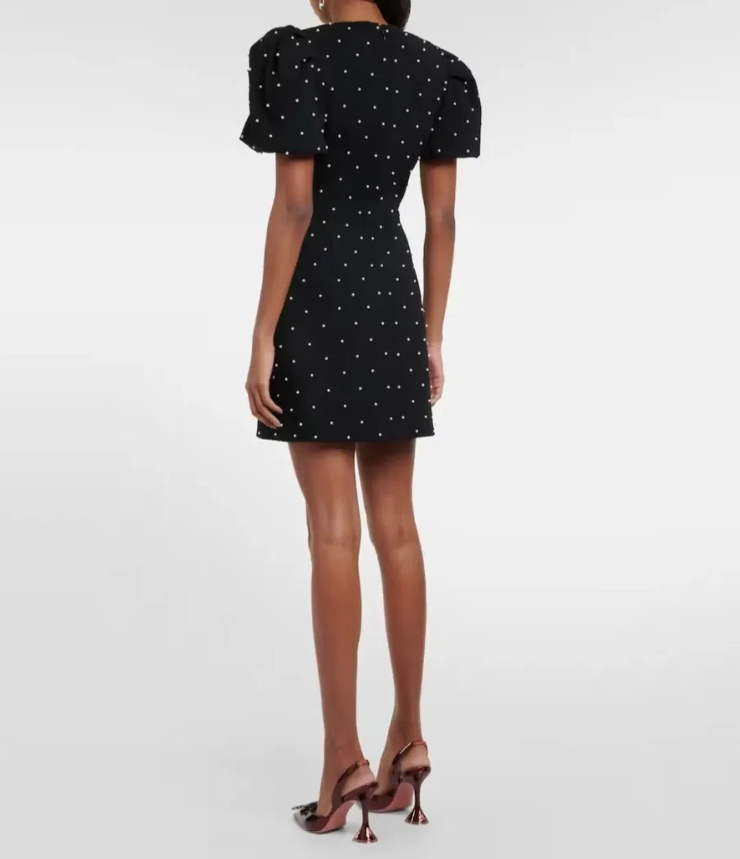 Rebecca Vallance Veronica Mini Dress Black Size AU 14 for rent on The Volte - main image