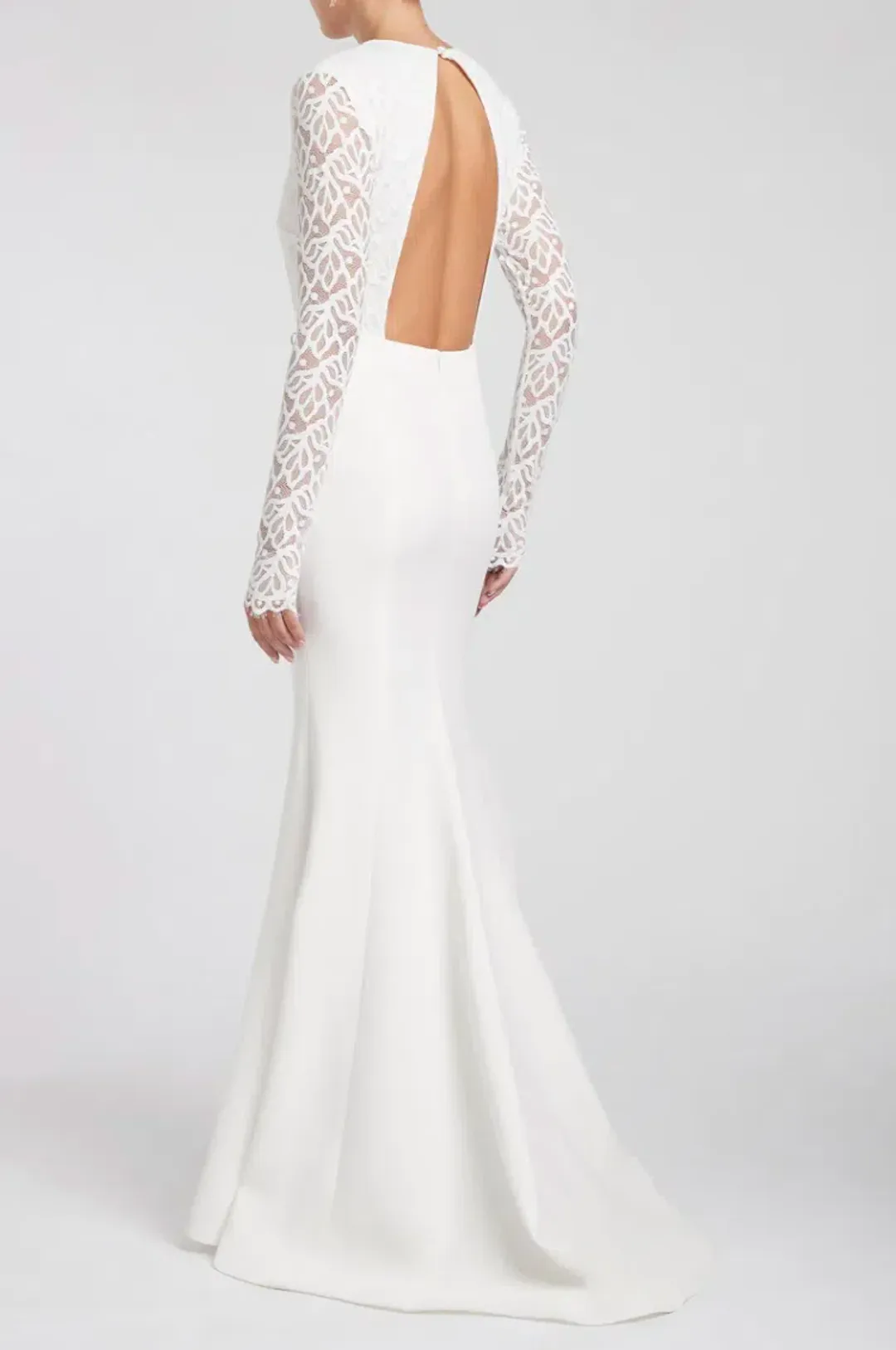 Rebecca Vallance Harper Gown Ivory Size AU 8  for rent on The Volte - main image