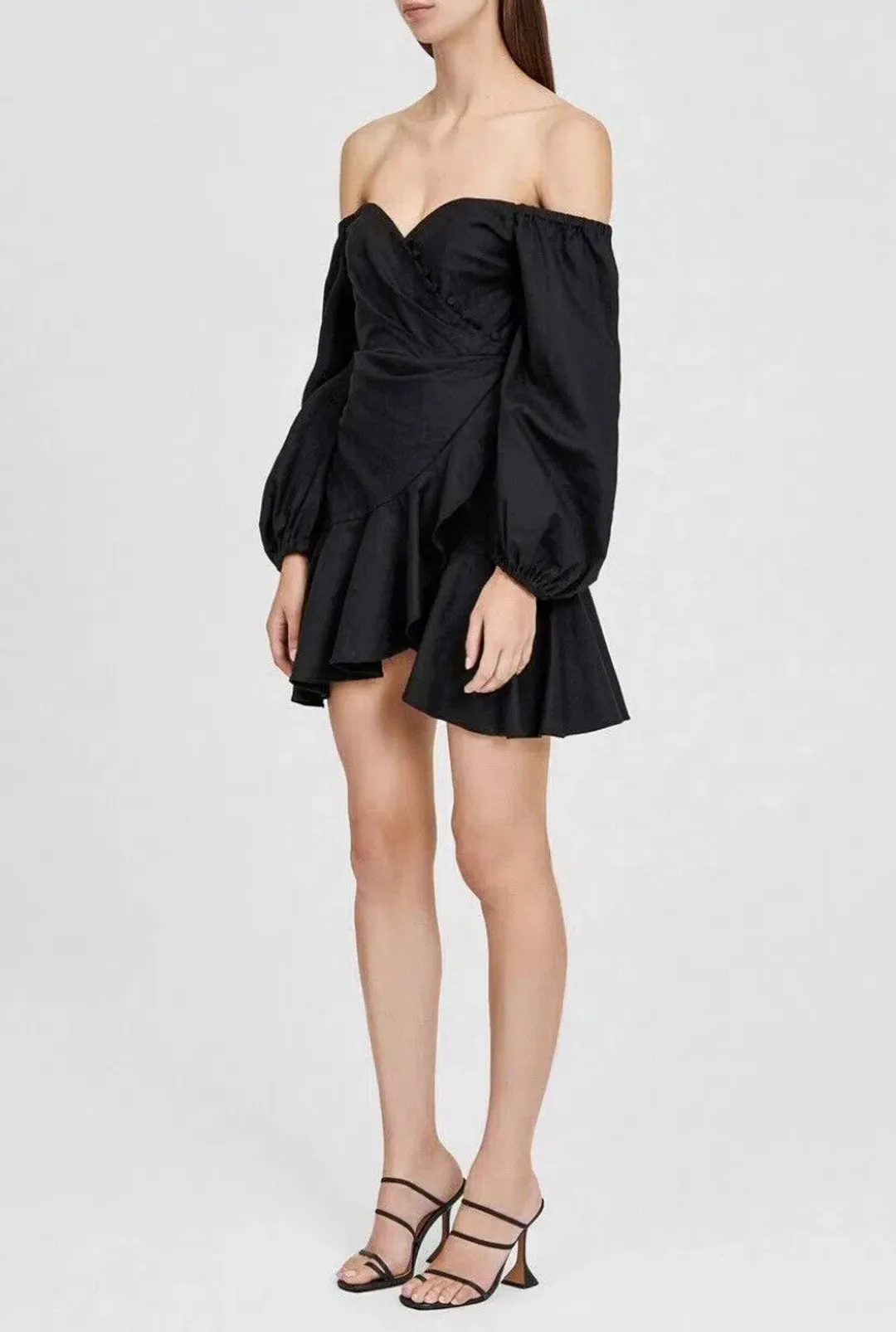 Significant Other Jasmine Mini Dress Black Size 10 for rent on The Volte - main image