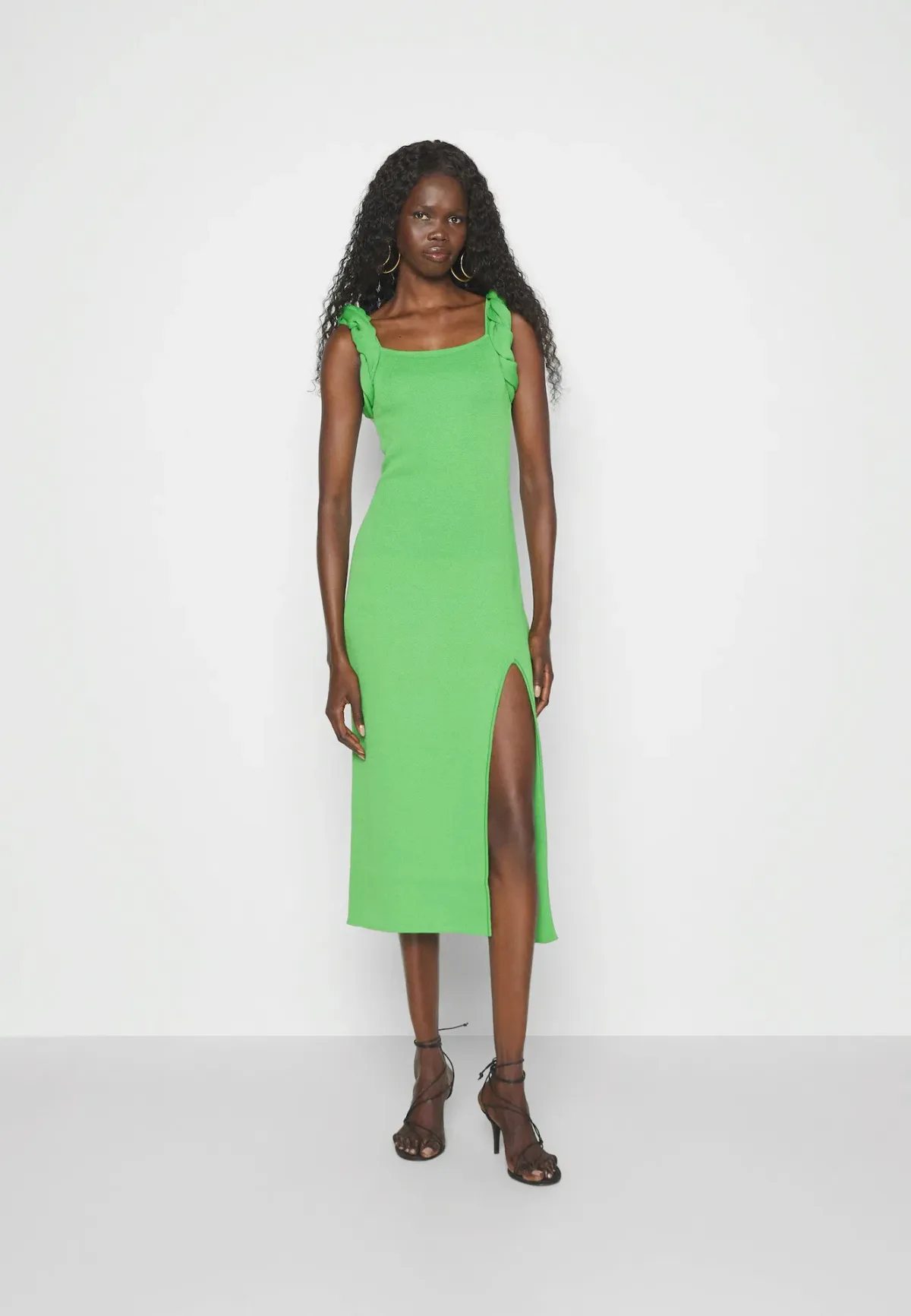 Rachel Gilbert Rosetta Midi Dress Green Size 6 - Image 1