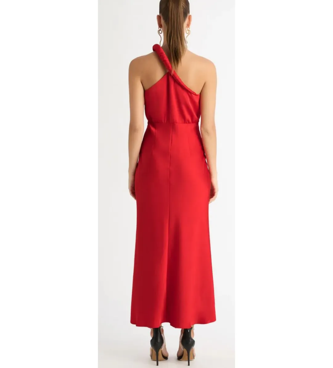 Sheike Naomi Maxi Dress Red Size 12  for rent on The Volte - main image
