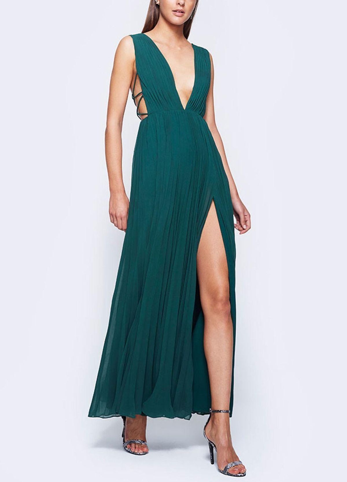 Fame & Partners Allegra Dress - Forest Green - Image 3