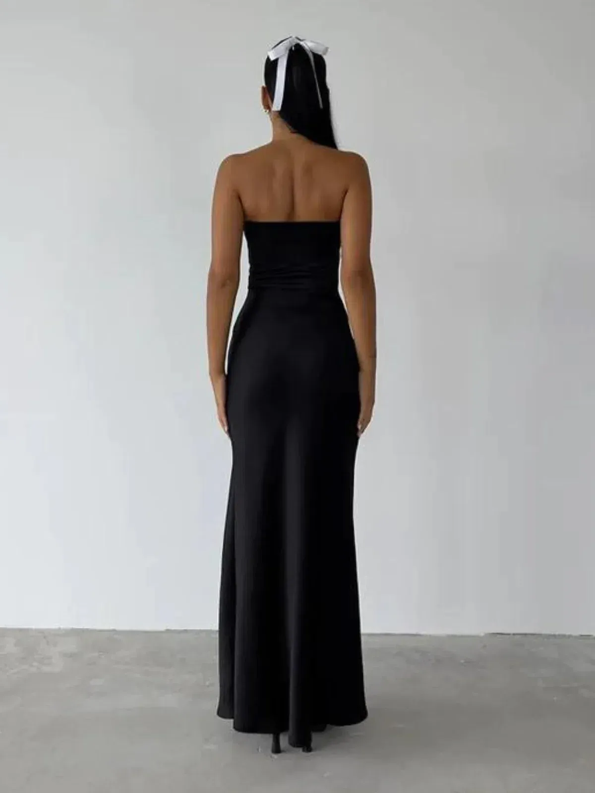 Bec & Bridge The Dreamer Strapless Dress in Black Size 6 - Image 2
