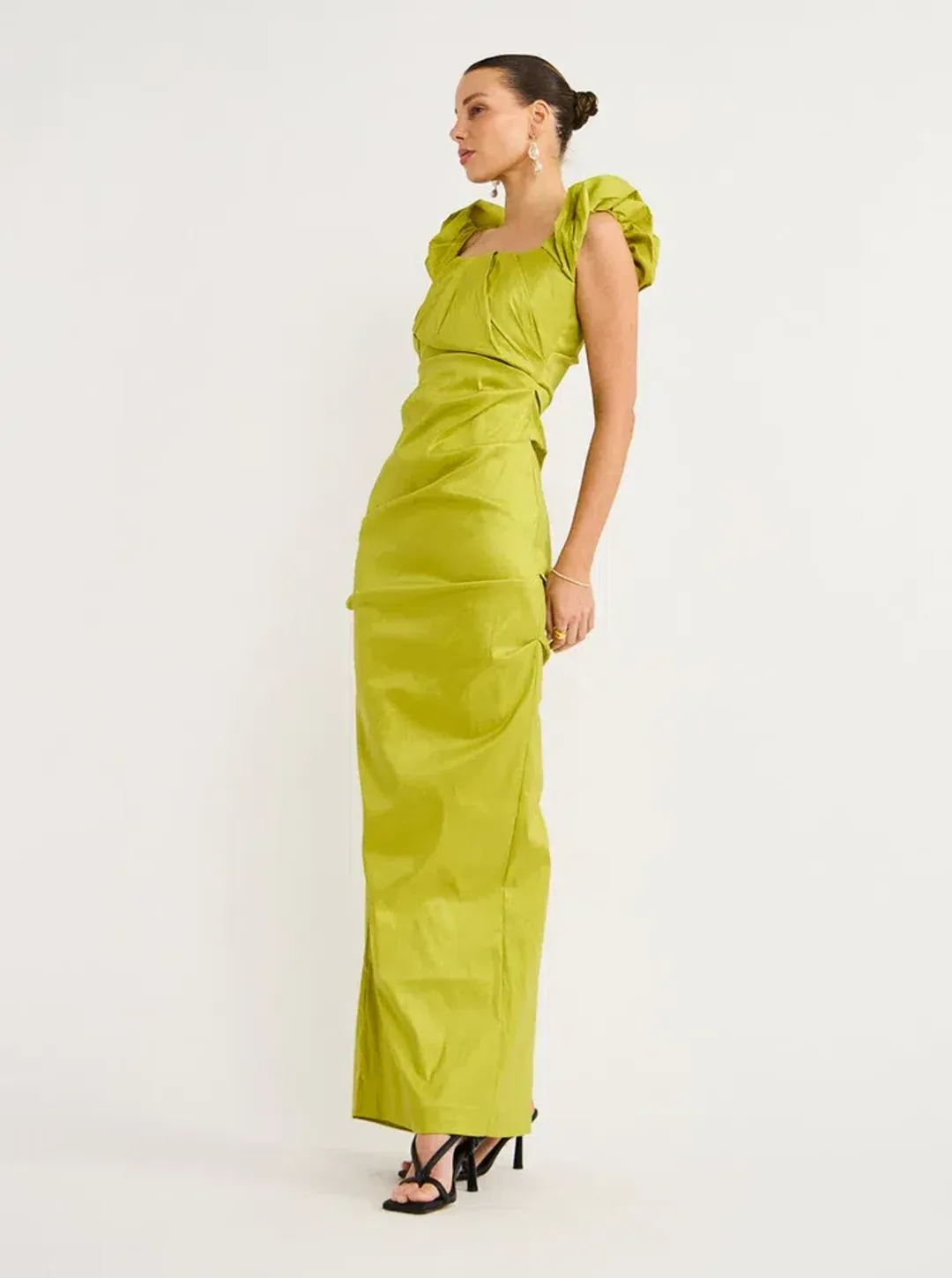 Rachel Gilbert Kalina Gown Green Size XS / AU 6 for rent on The Volte - main image