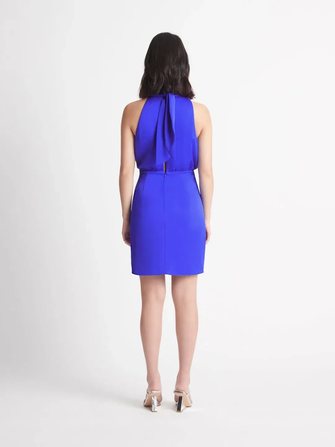 Sheike Heart Breaker Mini Dress Cobalt Blue Size 16 for rent on The Volte - main image