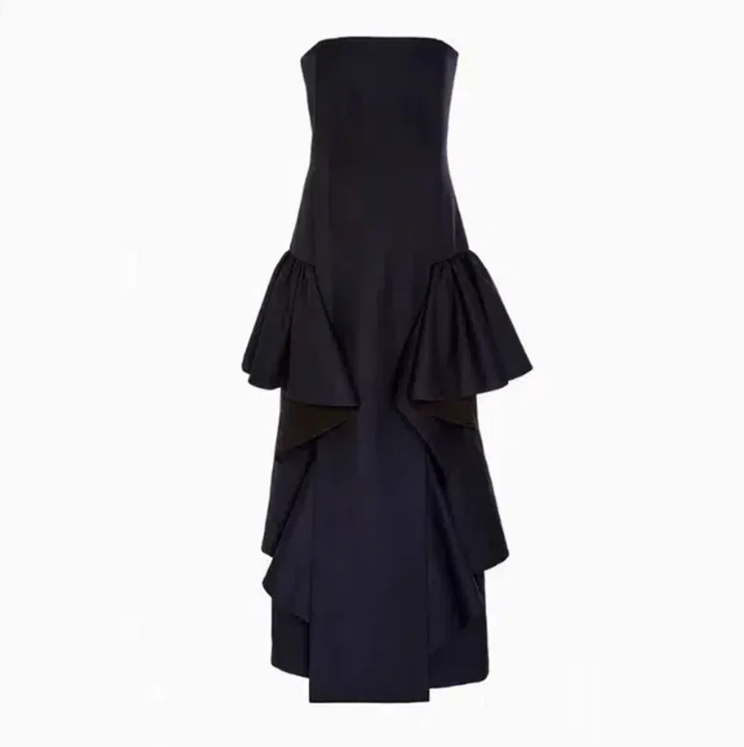 Acler Bauer Formal Dress Navy Size 6  for rent on The Volte - main image
