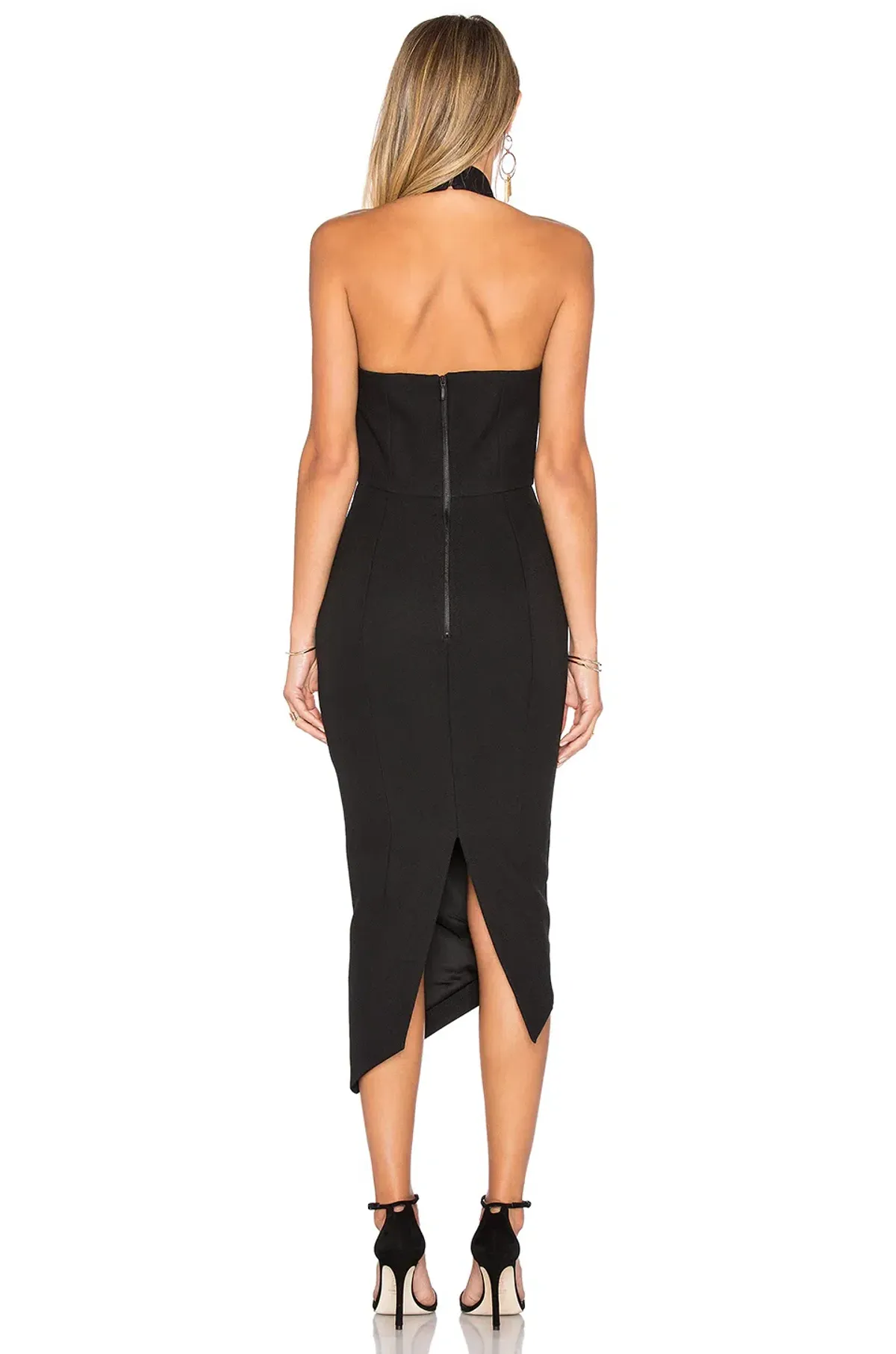 MISHA Donati Dress Ebony Size 6/XS - Image 2