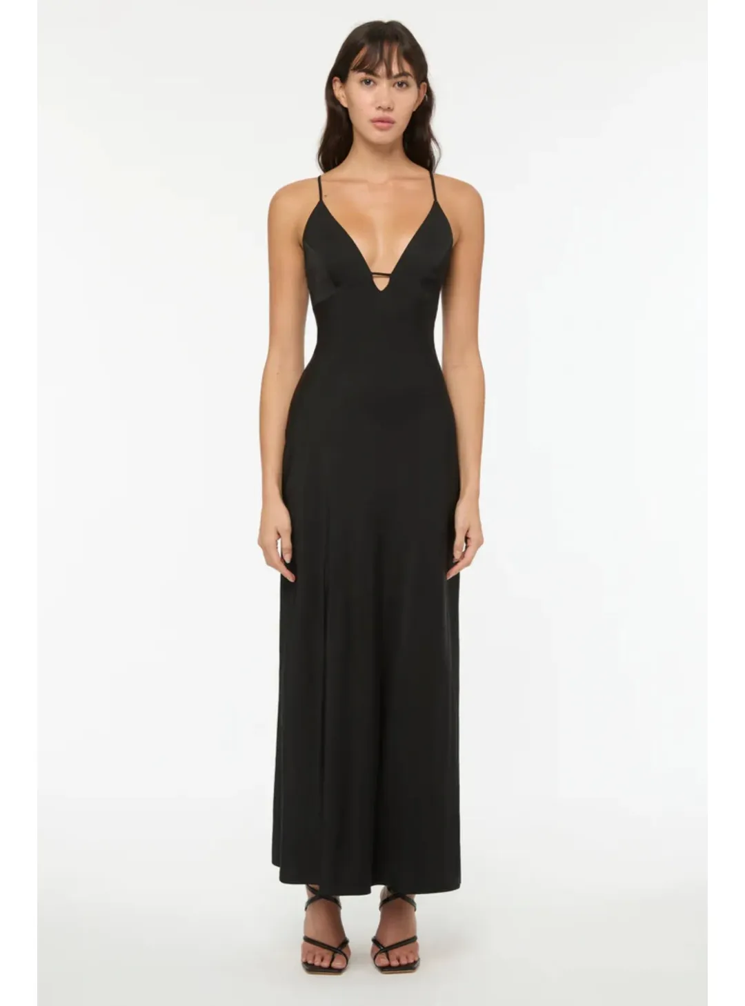 Manning Cartell Time To Shine Slip Dress in Black Size AU 4 for rent on The Volte - main image