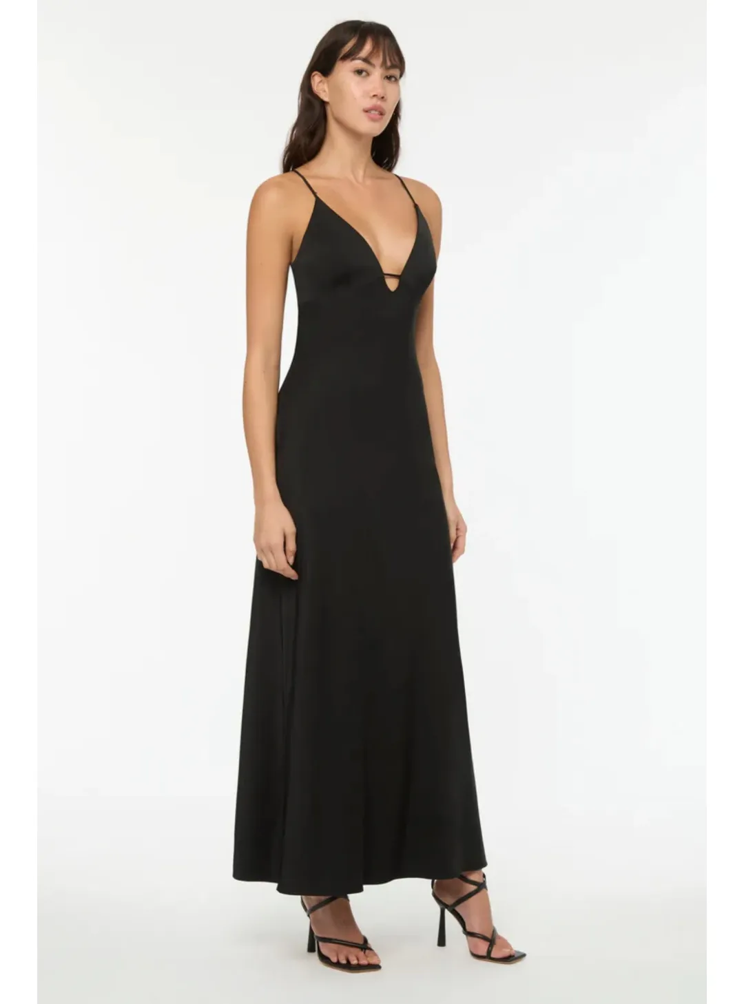 Manning Cartell Time To Shine Slip Dress in Black Size AU 4 for rent on The Volte - main image