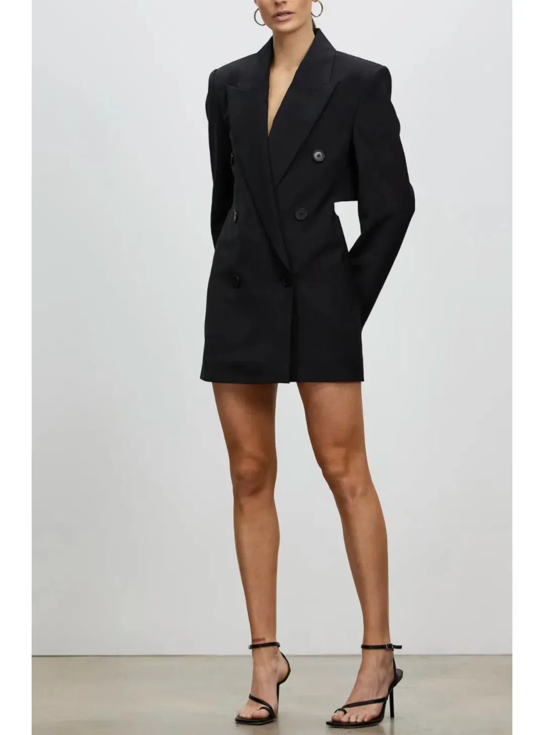 Camilla and Marc Portman Blazer Dress Black Size AU 10 for rent on The Volte - main image