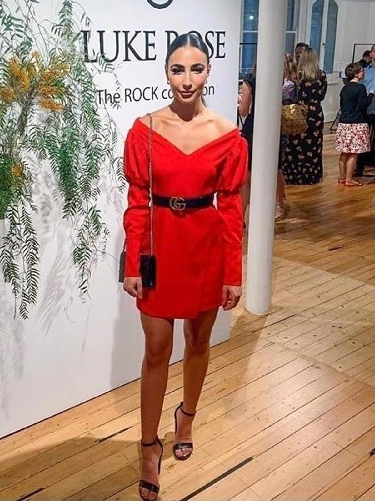 By Kane Fortune Dress Red Size AU 6 - Image 1