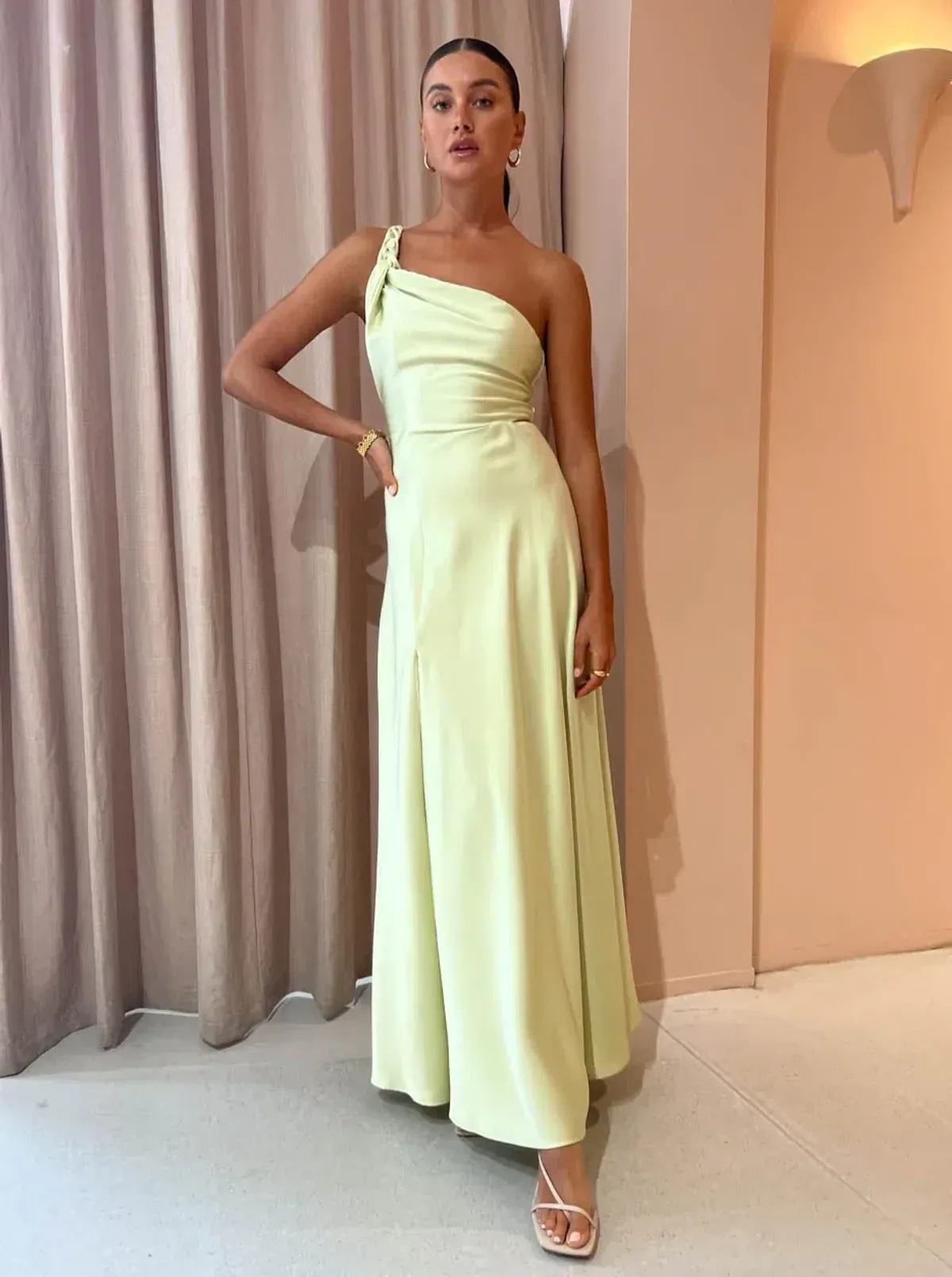 One Fell Swoop Hepburn Maxi In Limoncello Size 6 - Image 9