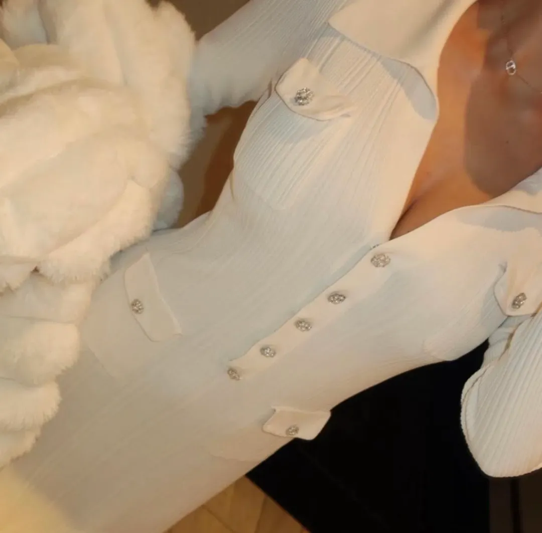 Self Portrait Embellished Ribbed Knit Maxi Dress Cream Size S / AU 8  for rent on The Volte - main image