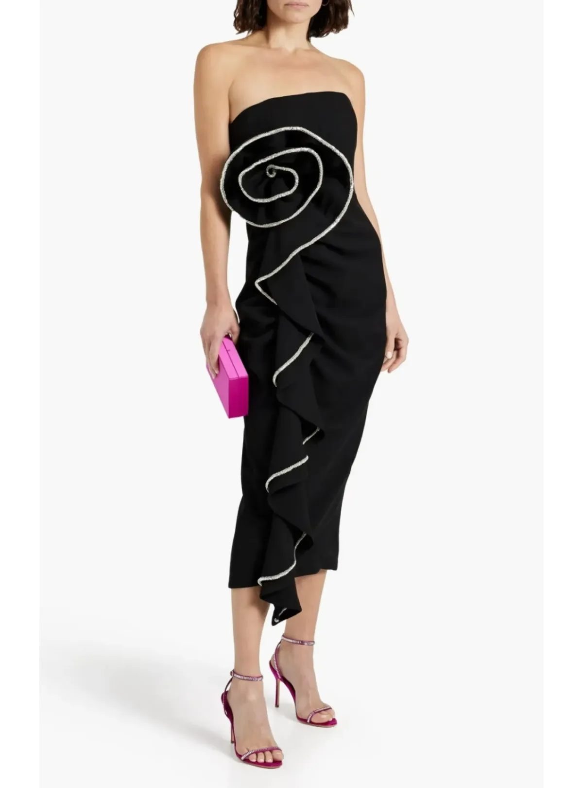 Rachel Gilbert Santiago Dress Black Size 0 / AU 6 - Image 1