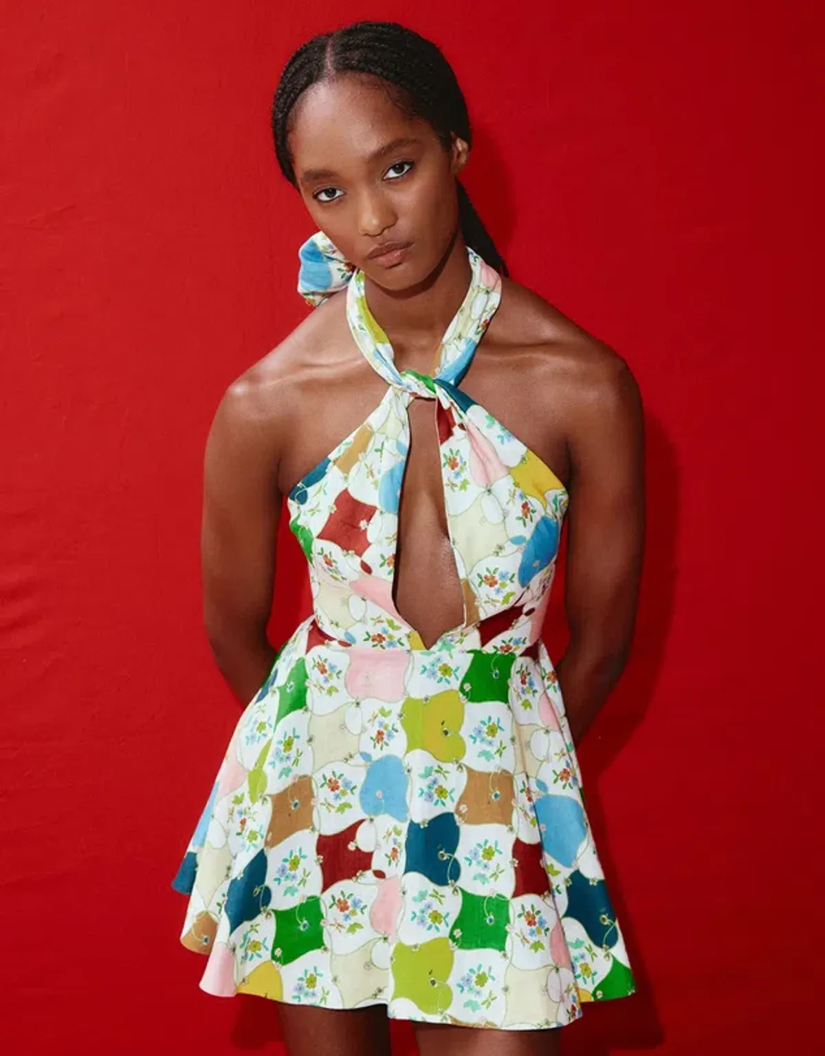 Alemais Everly Mini Dress Multi Size 10 - Image 5