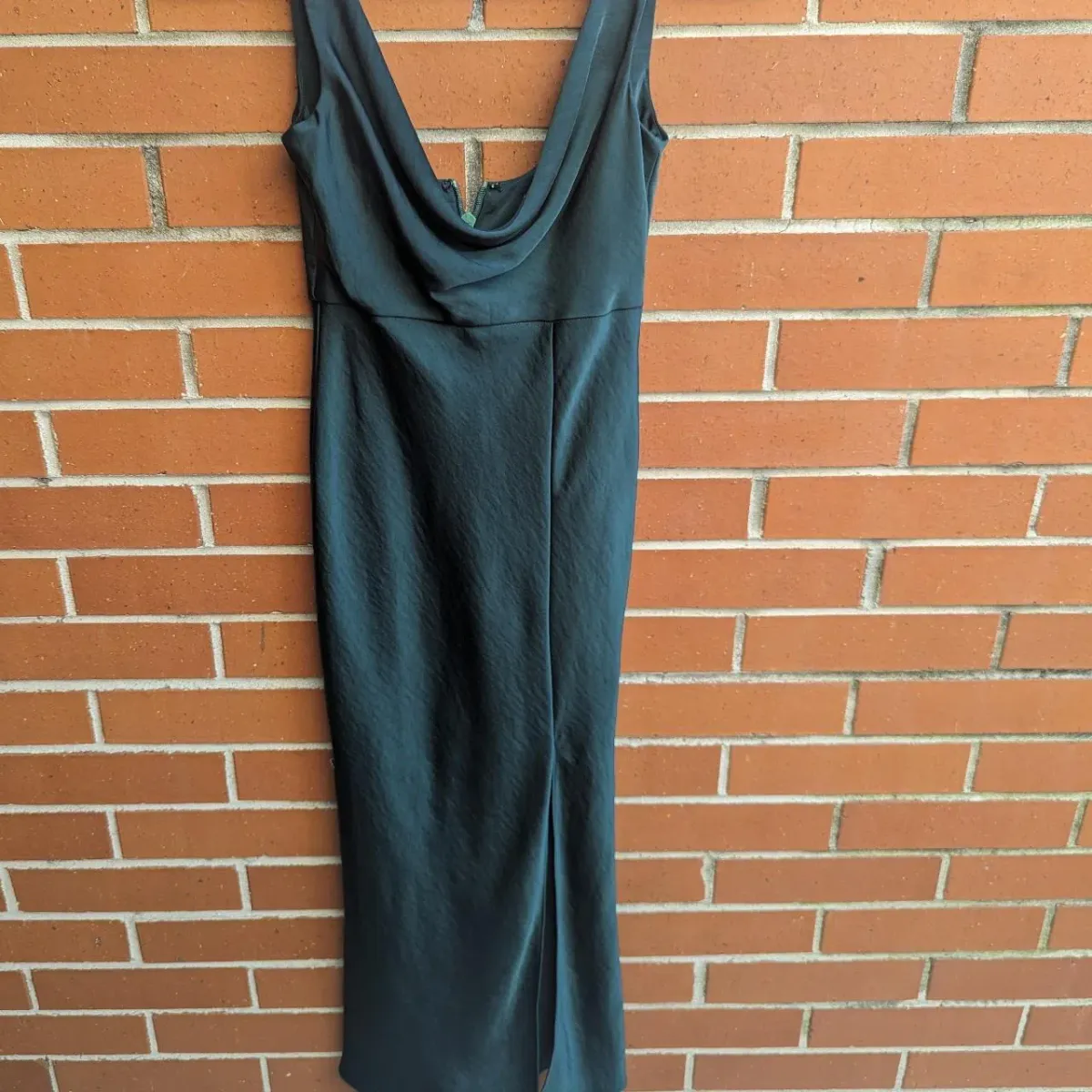 Sheike Macy Cowl Dress Sz14 Forest Size AU 14 - Image 4