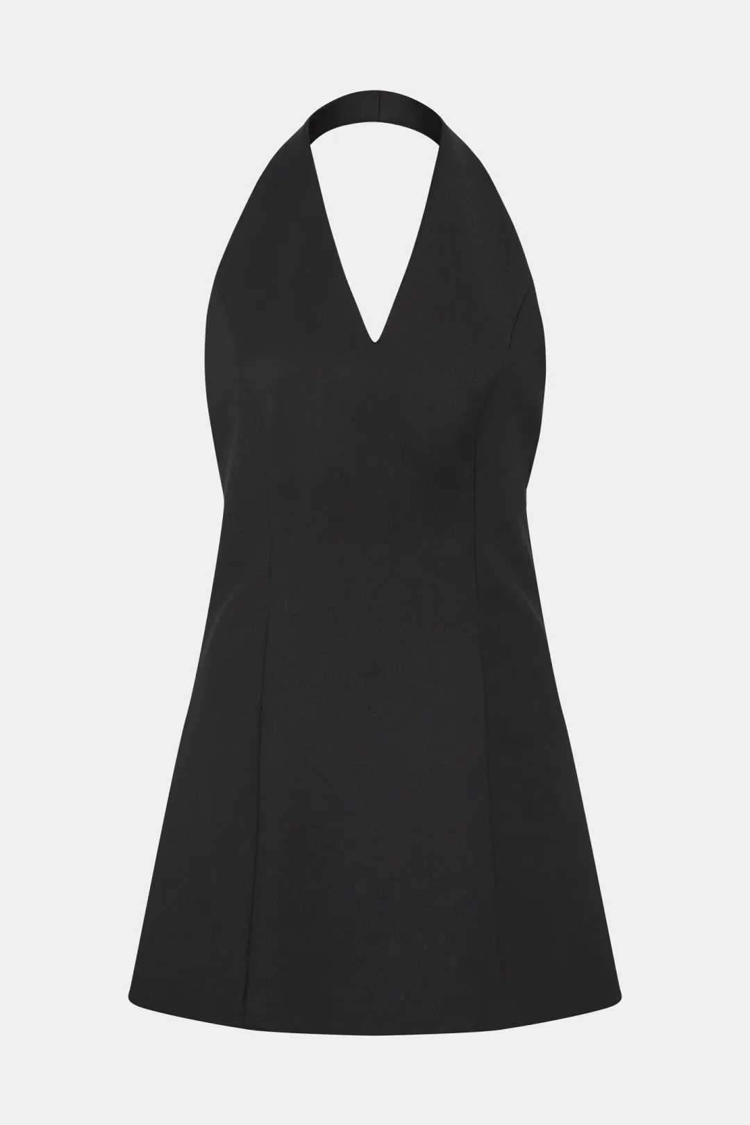 Sir the Label Sandrine Halter Mini Dress Black Size 3 / AU 12 for rent on The Volte - main image