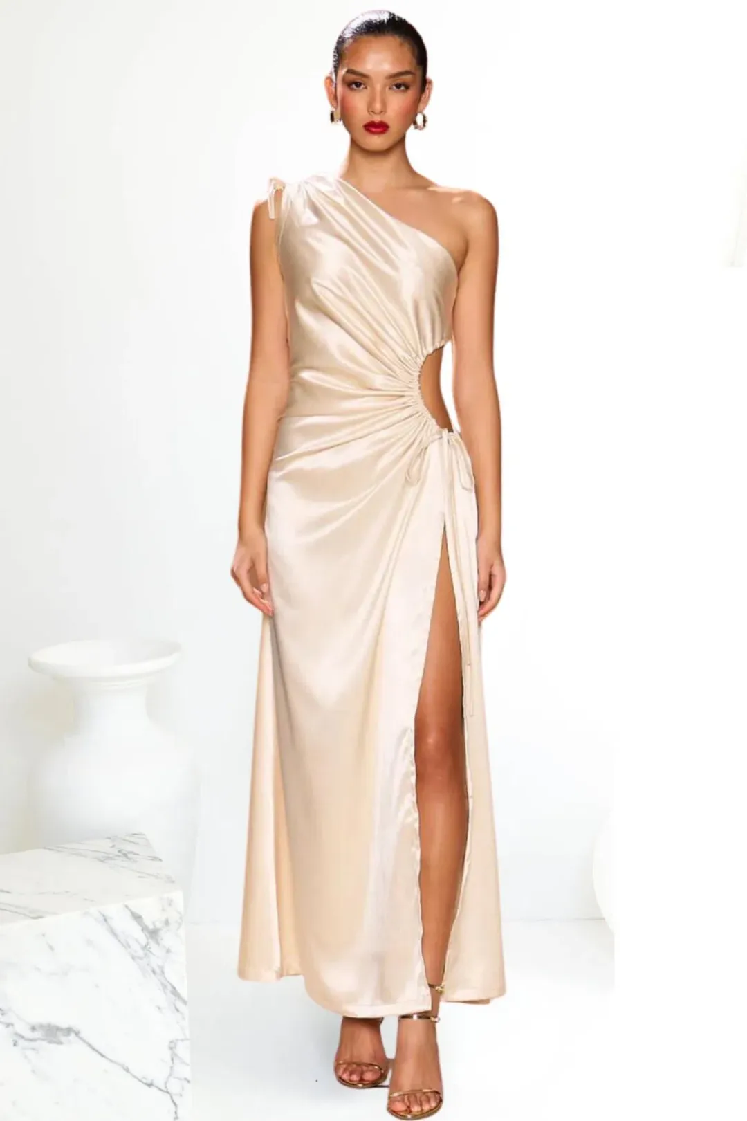 Sonya Moda Nour Maxi Dress Ocean Pearl Size S / AU 8 for rent on The Volte - main image