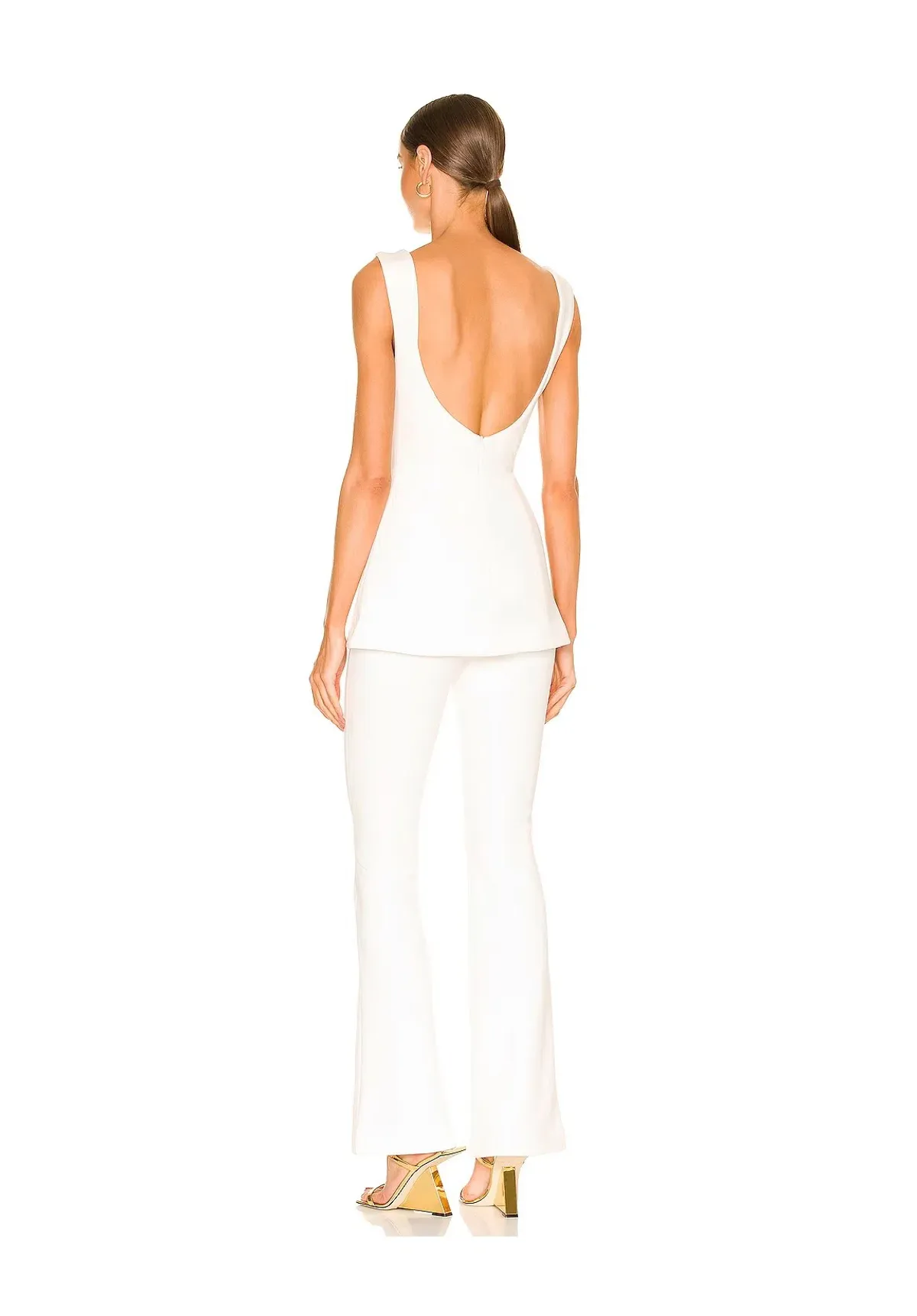 Misha Costanza Jumpsuit White Size 10/M - Image 2