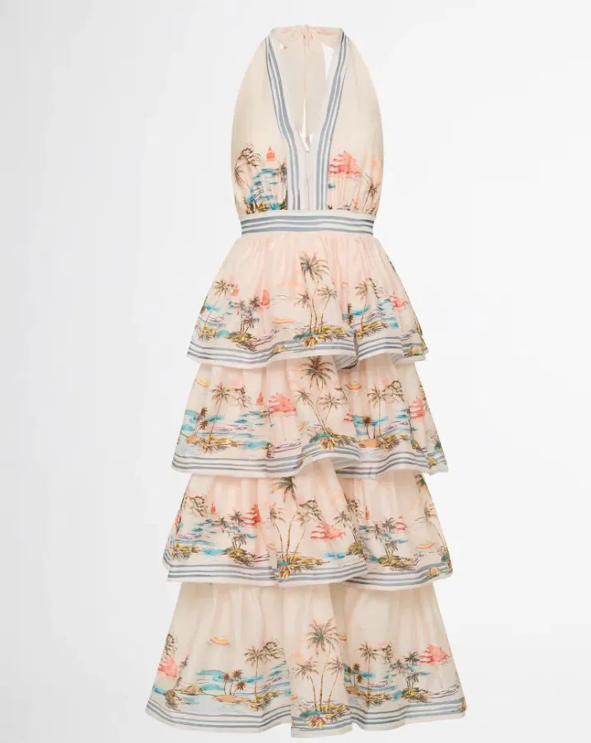 Sheike Riviera Max Dress Blush Pink Size 10 - Image 5