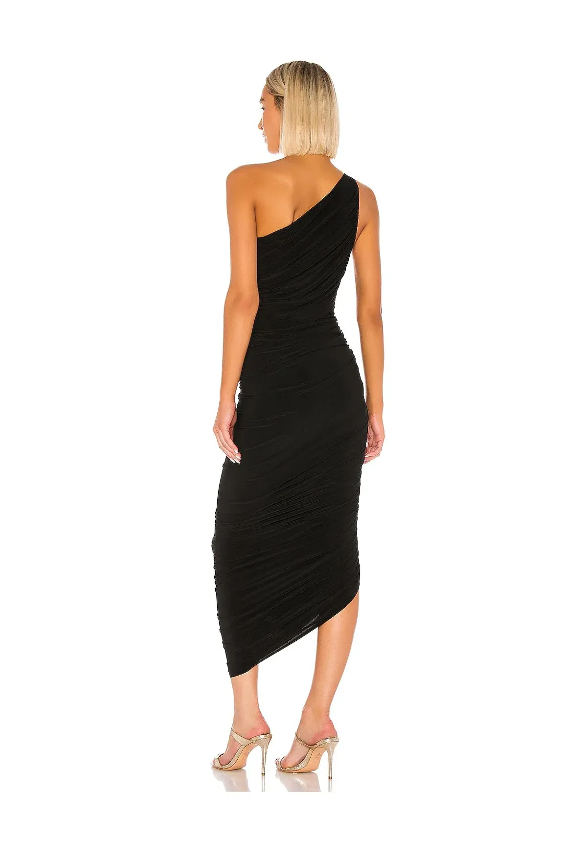 Norma Kamali Diana Gown Black Size XS/AU 6 - Image 3
