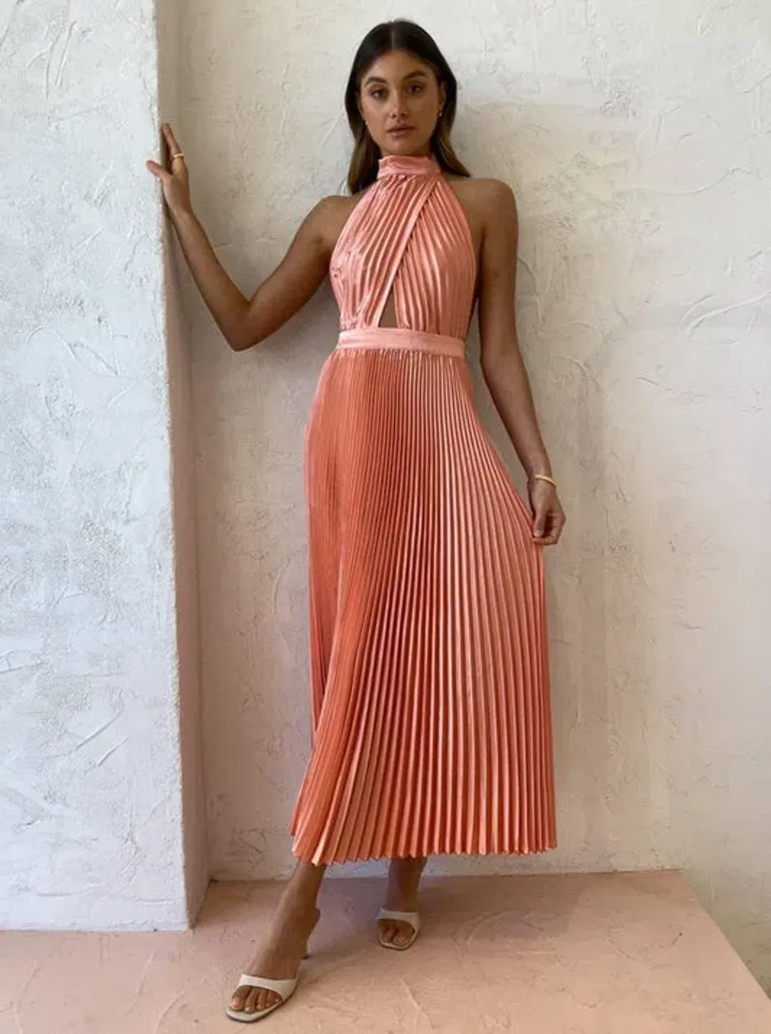 L'Idee Renaissance Dress In Spritz Size 6 for rent on The Volte - main image