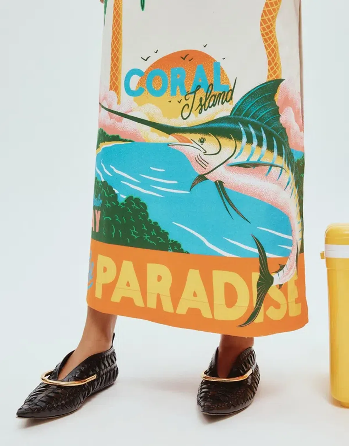 Alemais Samaki Midi Dress In Multi Size 10  - Image 2