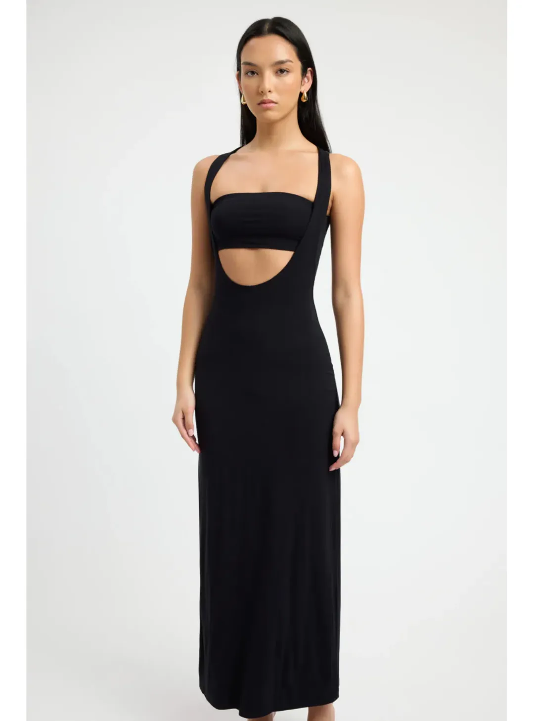 Kookai Mila Maxi Dress Black Size 34 / AU 6 for rent on The Volte - main image
