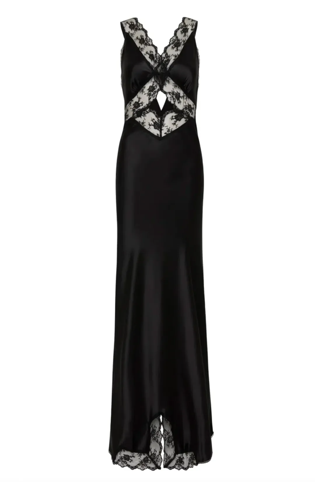 Sir The Label Aries Cut Out Gown Black Size 1 / AU 8 for rent on The Volte - main image
