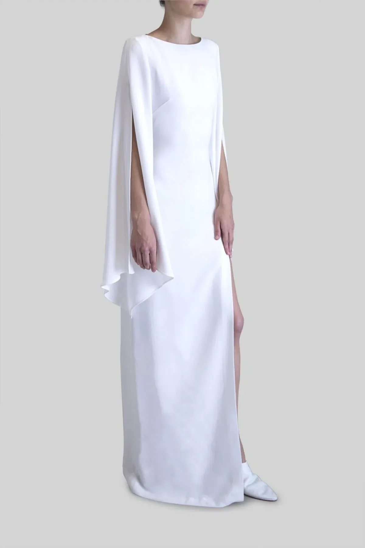 Carla Zampatti Eternal Love Gown White Size 8 - Image 2